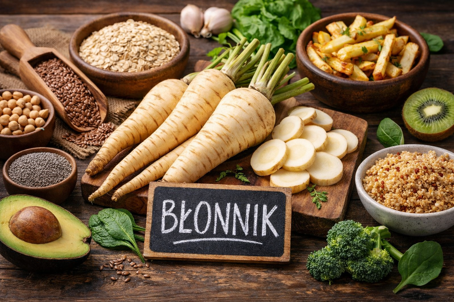 Błonnik w pasternaku – 7 powodów, dla których warto włączyć to warzywo do diety Błonnik pokarmowy odgrywa kluczową rolę w utrzymaniu prawidłowej pracy układu trawiennego, dlatego coraz większą uwagę zwraca się na naturalne produkty roślinne będące jego dobrym źródłem. Jednym z nich jest pasternak – zapomniane warzywo korzeniowe, które dziś wraca do jadłospisów jako wartościowa alternatywa dla ziemniaków czy pietruszki. Na stronie https://www.fibercare.eu regularnie podkreślamy znaczenie diety bogatej w składniki wspierające jelita, a pasternak doskonale wpisuje się w ten trend. Pasternak – dawne warzywo w nowoczesnej diecie Jeszcze przed rozpowszechnieniem ziemniaków pasternak był podstawą europejskiej kuchni. Stanowił ważne źródło energii oraz składników odżywczych, szczególnie w okresie jesienno-zimowym. Współcześnie dietetycy ponownie doceniają jego właściwości, ponieważ dostarcza witaminy C, folianów oraz minerałów wspierających metabolizm. Największą wartością tego warzywa pozostaje jednak błonnik, który wpływa na funkcjonowanie przewodu pokarmowego i pomaga utrzymać równowagę mikrobioty jelitowej. Regularne spożywanie produktów bogatych w błonnik wspiera procesy trawienne oraz poprawia komfort pracy jelit. Więcej o roli składników wspierających układ pokarmowy można przeczytać w artykule: 👉 https://www.fibercare.eu/blog/dlaczego-blonnik-jest-wazny Dlaczego pasternak wspiera zdrowie jelit? Pasternak zawiera zarówno frakcję rozpuszczalną, jak i nierozpuszczalną. Rozpuszczalny błonnik działa jak naturalny prebiotyk – stanowi pożywkę dla korzystnych bakterii jelitowych. Dzięki temu zwiększa się różnorodność mikrobiomu, co ma znaczenie dla odporności oraz metabolizmu. Z kolei nierozpuszczalny błonnik zwiększa objętość treści pokarmowej i przyspiesza pasaż jelitowy. Mechanizm ten pomaga ograniczać zaparcia oraz wspiera regularność wypróżnień. Według zaleceń Europejskiego Urzędu ds. Bezpieczeństwa Żywności (EFSA) odpowiednia podaż błonnika jest jednym z kluczowych elementów profilaktyki chorób cywilizacyjnych. Źródło zaleceń żywieniowych: 👉 https://www.efsa.europa.eu Wpływ pasternaku na sytość i kontrolę masy ciała Osoby dbające o sylwetkę coraz częściej sięgają po pasternak ze względu na jego niską kaloryczność. Obecny w nim błonnik tworzy w przewodzie pokarmowym żelową strukturę, która spowalnia opróżnianie żołądka. Efektem jest dłuższe uczucie sytości oraz ograniczenie podjadania między posiłkami. To właśnie dlatego dieta bogata w błonnik bywa rekomendowana osobom redukującym masę ciała. Stabilizacja poziomu glukozy po posiłku zmniejsza nagłe napady głodu i ułatwia kontrolę apetytu. Jak przygotować pasternak, aby zachować wartości odżywcze? Najlepsze efekty daje pieczenie lub przygotowanie warzywa w frytkownicy beztłuszczowej. Obróbka „na sucho” pozwala zachować większą ilość składników bioaktywnych. Pasternak świetnie sprawdza się jako: baza do zup krem, składnik zapiekanek, alternatywa dla puree ziemniaczanego, zdrowe frytki warzywne. Podczas przygotowania warto pamiętać, że błonnik pozostaje stabilny termicznie, dlatego nawet po pieczeniu warzywo zachowuje swoje właściwości wspierające trawienie. Naturalne wsparcie dla serca i odporności Oprócz wpływu na jelita pasternak dostarcza potasu pomagającego regulować ciśnienie tętnicze oraz manganu uczestniczącego w reakcjach enzymatycznych. Połączenie antyoksydantów i błonnika wspiera organizm w walce ze stresem oksydacyjnym oraz procesami zapalnymi. Regularne spożywanie warzyw korzeniowych może stanowić element profilaktyki zdrowotnej, szczególnie w sezonie jesienno-zimowym, gdy dieta często staje się uboższa w świeże produkty. Podsumowanie Pasternak to niedoceniane warzywo, które warto ponownie wprowadzić do codziennego menu. Dostarcza witamin, minerałów oraz składnika kluczowego dla zdrowia jelit, jakim jest błonnik. Włączenie go do diety to prosty sposób na poprawę trawienia, zwiększenie sytości i wsparcie mikrobiomu. Jeśli zależy Ci na świadomym budowaniu diety bogatej w błonnik, pasternak może być jednym z najłatwiejszych kroków w stronę lepszego zdrowia.